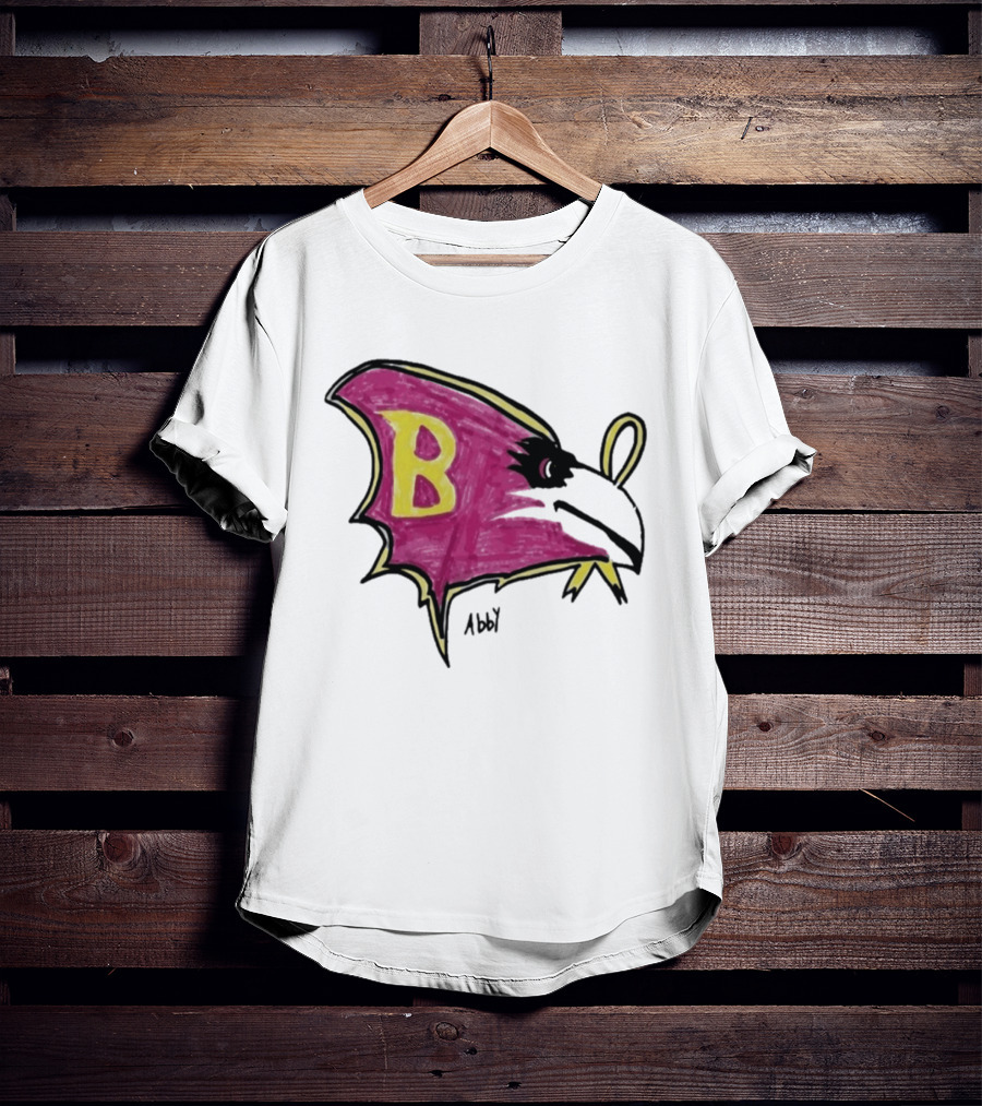 Ravens B Logo Child Drawing By Abiy T-Shirt