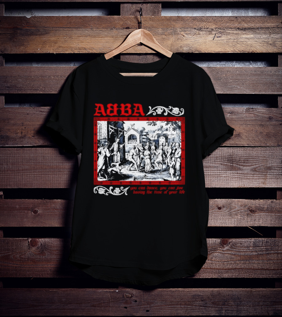 ABBA You Can Dance Jive Having The Time Of Your Life T-Shirt