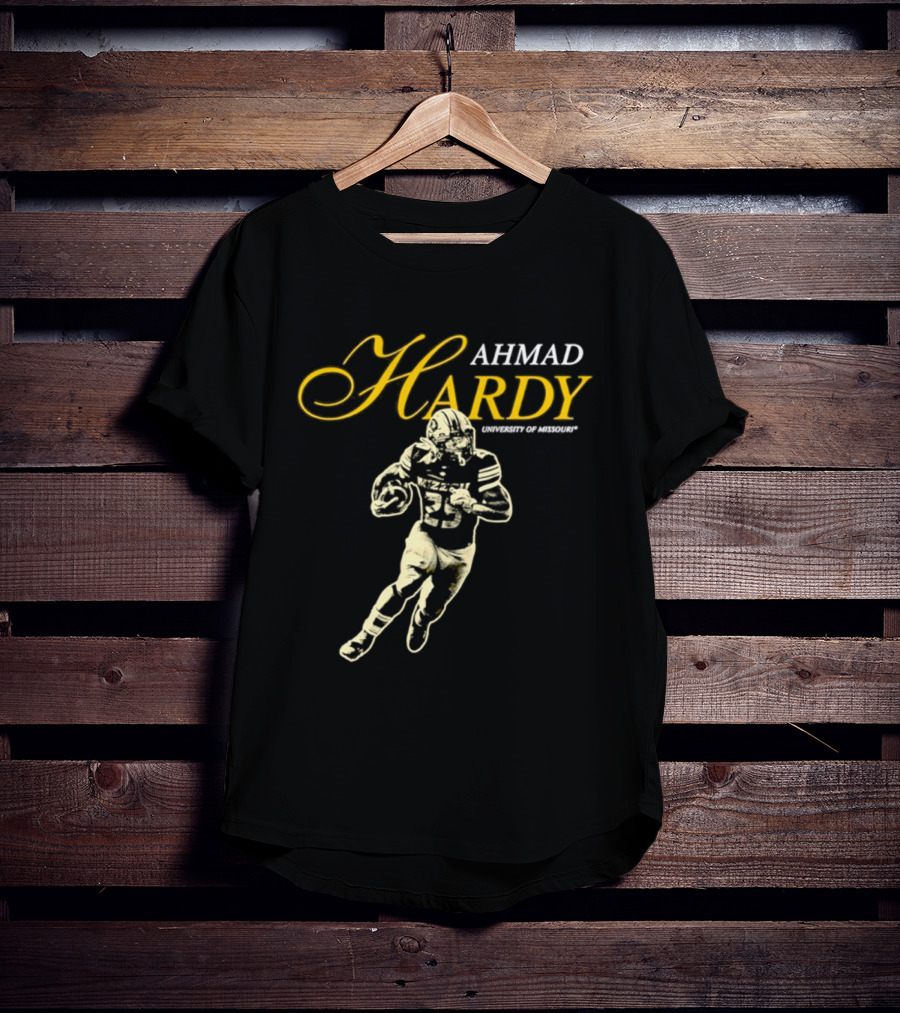 Ahmad Hardy University Of Missouri Football Player NCAA Legacy T-Shirt