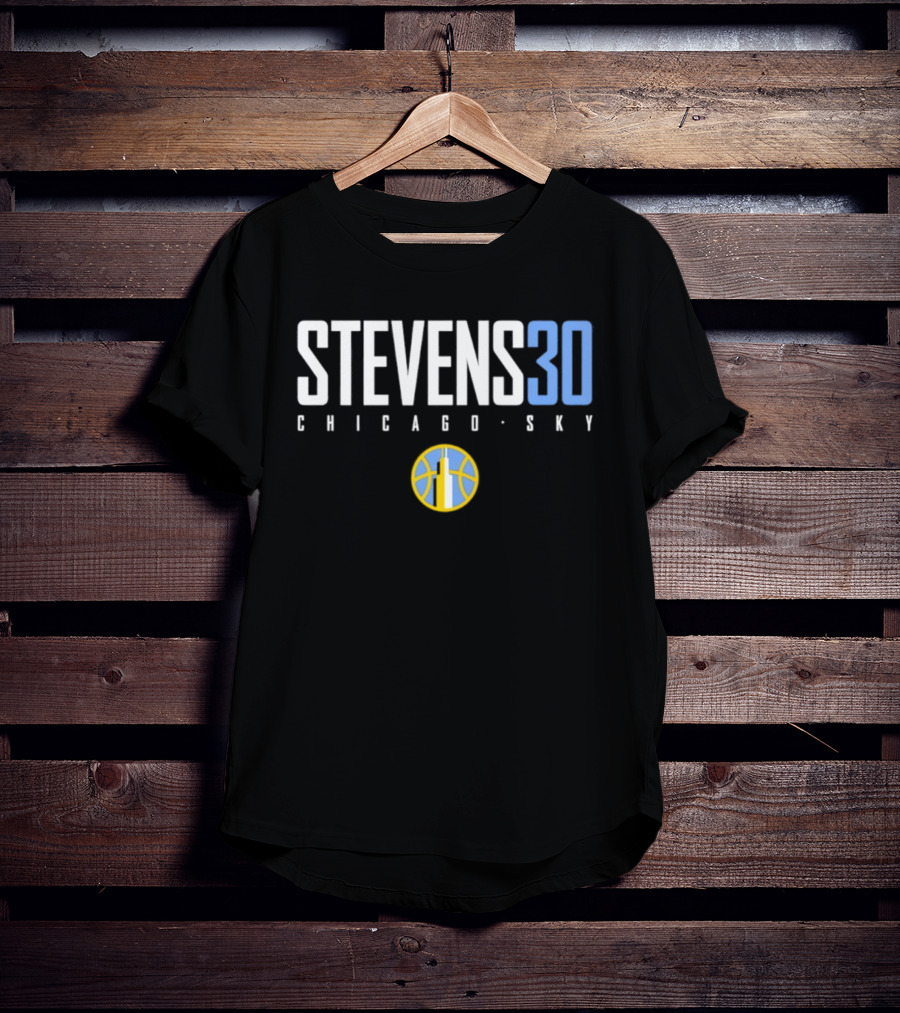 Azura Stevens 30 Chicago Sky WNBA Basketball T-Shirt