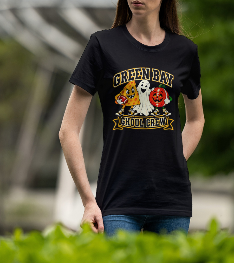 Green Bay Packers Ghoul Crew Ghost Halloween 2026 T-Shirt