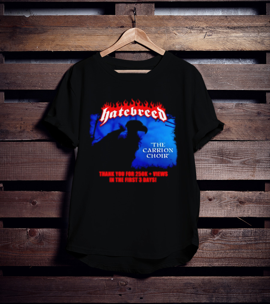 Hatebreed The Carrion Choir Metal Hardcore Album T-Shirt