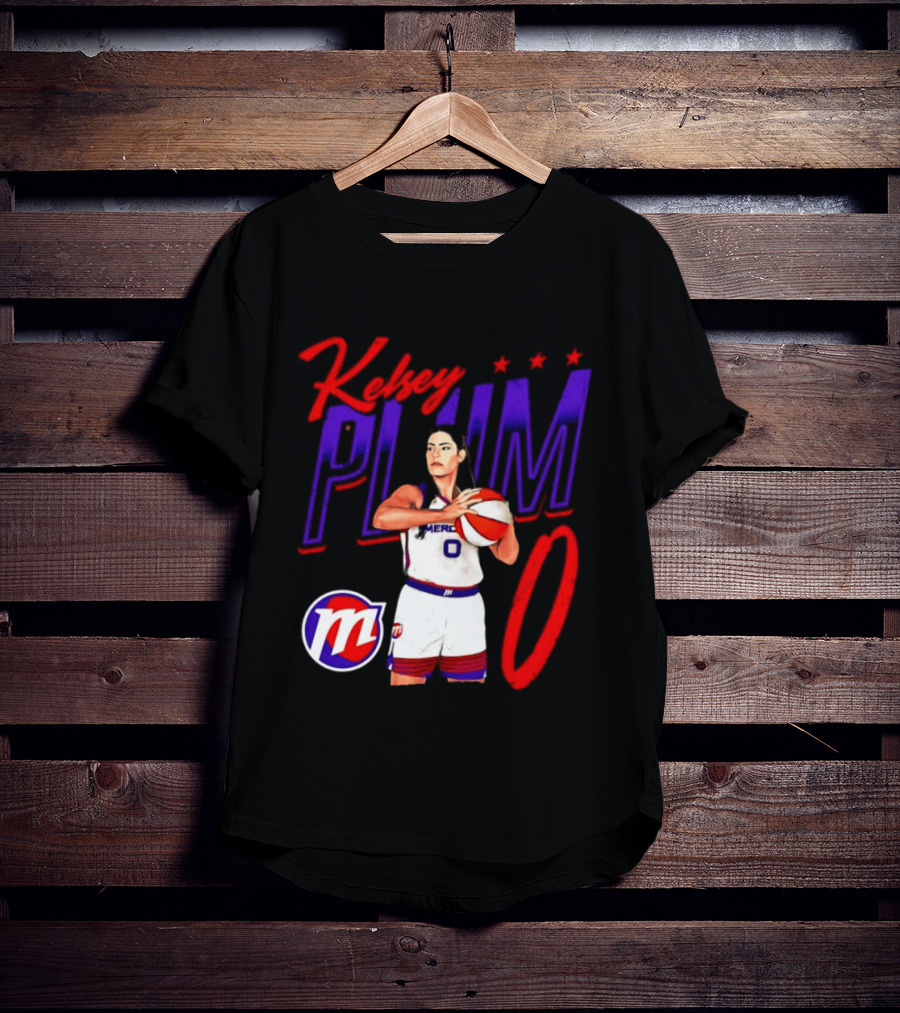 Kelsey Plum 0 Mercury WNBA Basketball Player T-Shirt
