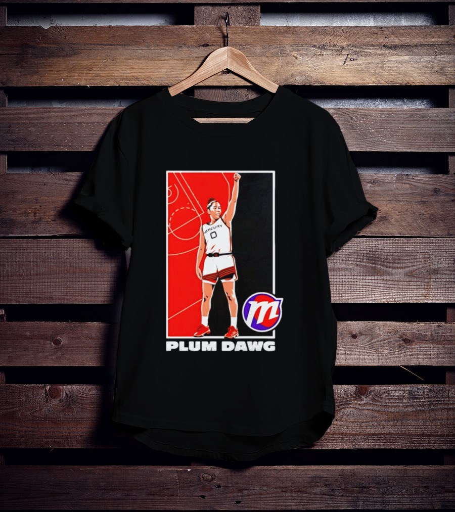 Kelsey Plum Phoenix Mercury 2026 WNBA Plum Dawg T-Shirt