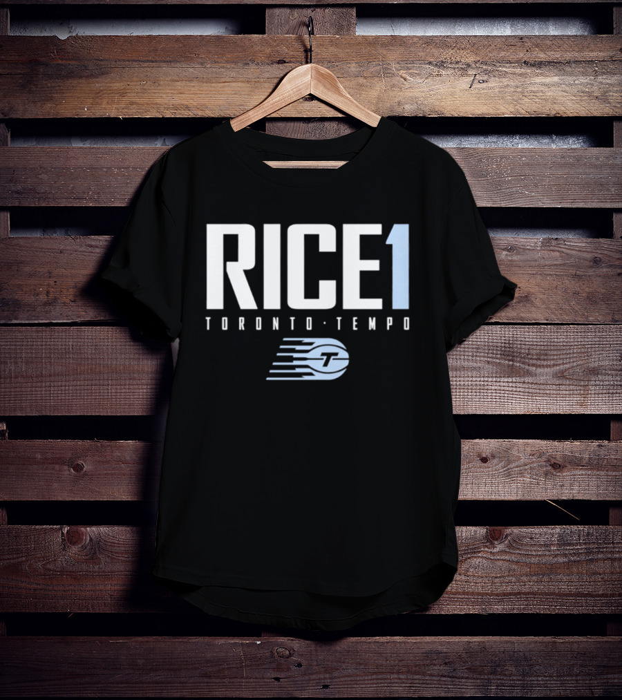Kiki Rice 1 Toronto Tempo WNBA RICE1 T-Shirt