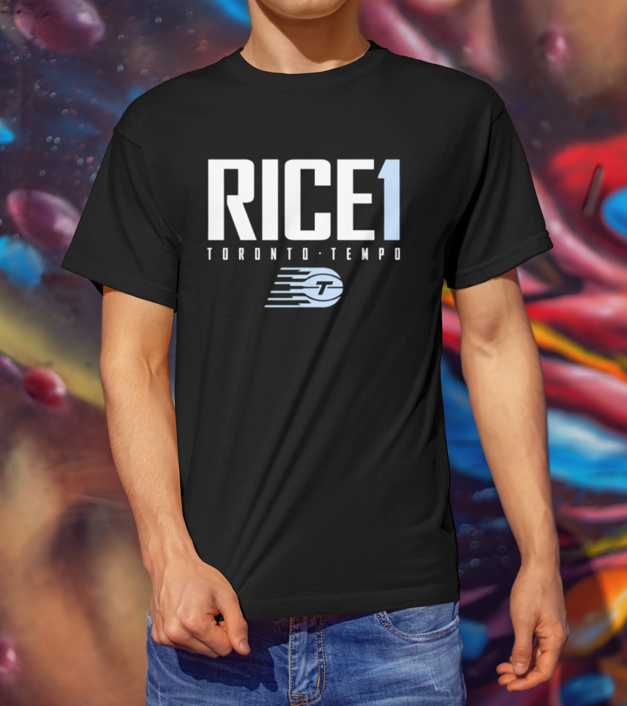 Kiki Rice 1 Toronto Tempo WNBA RICE1 T-Shirt