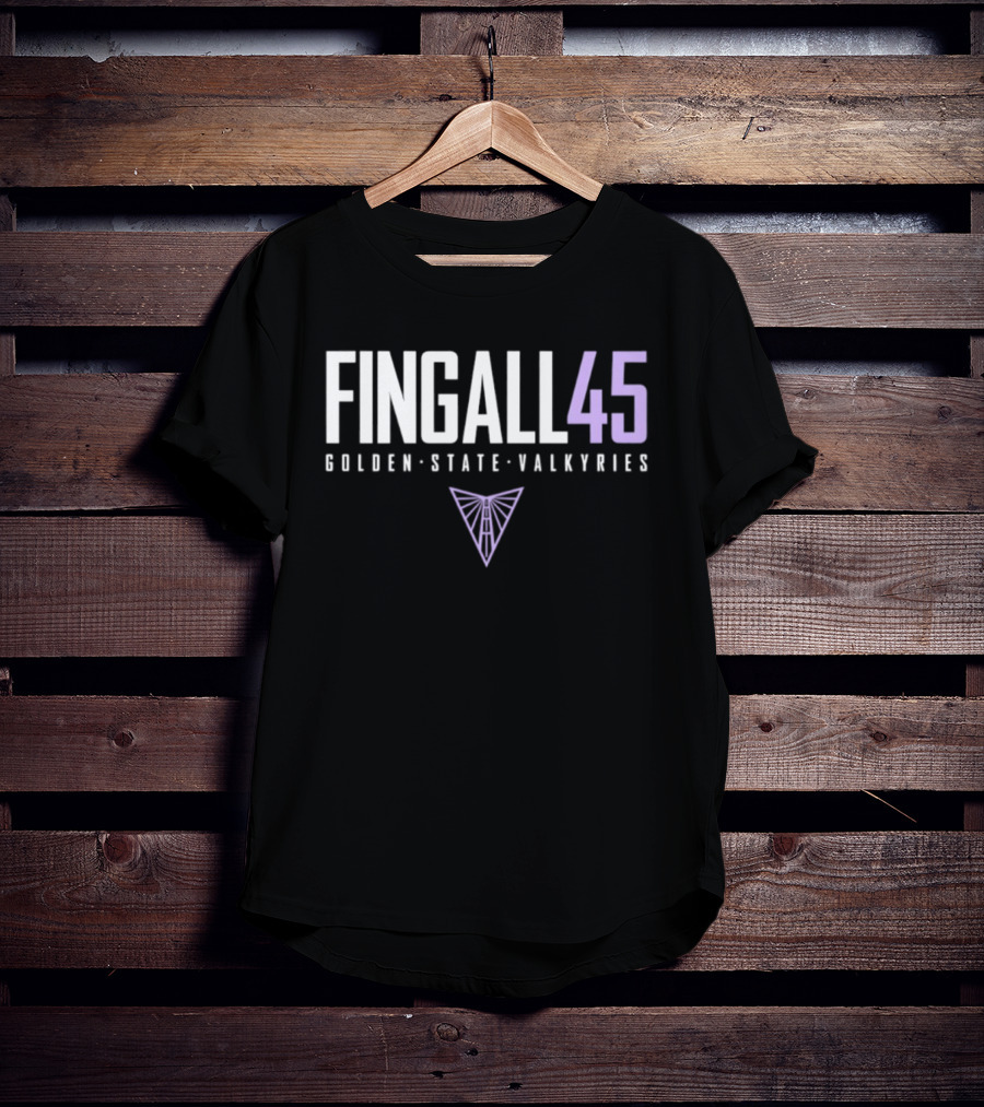 Nadia Fingall 45 Golden State Valkyries WNBA T-Shirt