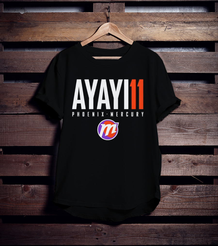 Phoenix Mercury Ayayi 11 WNBA Player Jersey T-Shirt