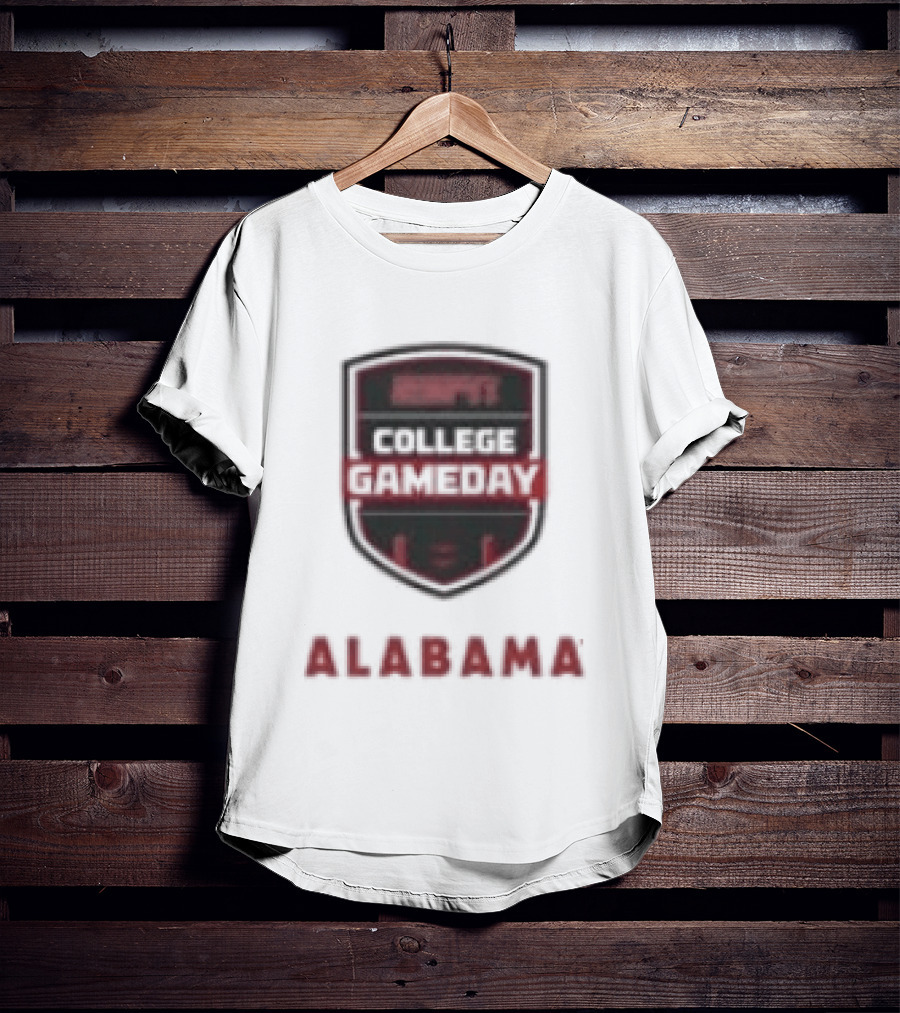 ESPN College GameDay Alabama Crimson Tide Stadium T-Shirt