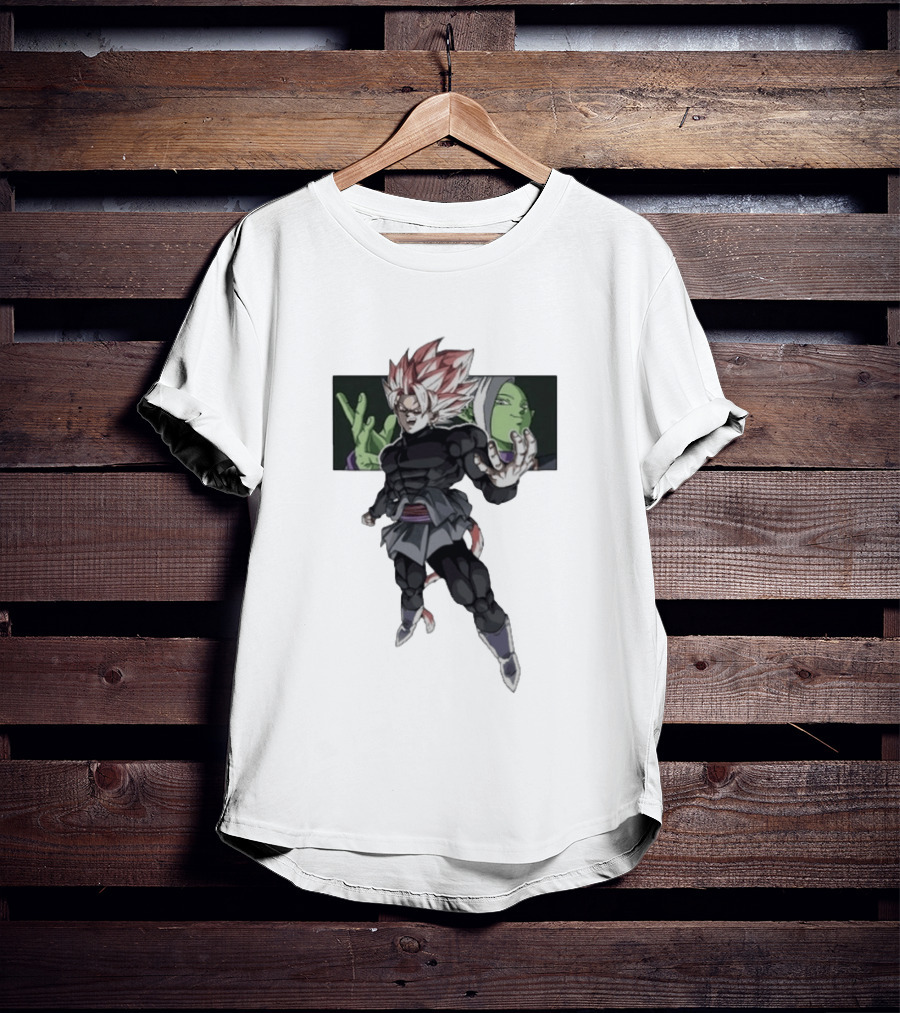 Goku Black Zamasu Fusion Dragon Ball Super Anime Villain Transformation T-Shirt