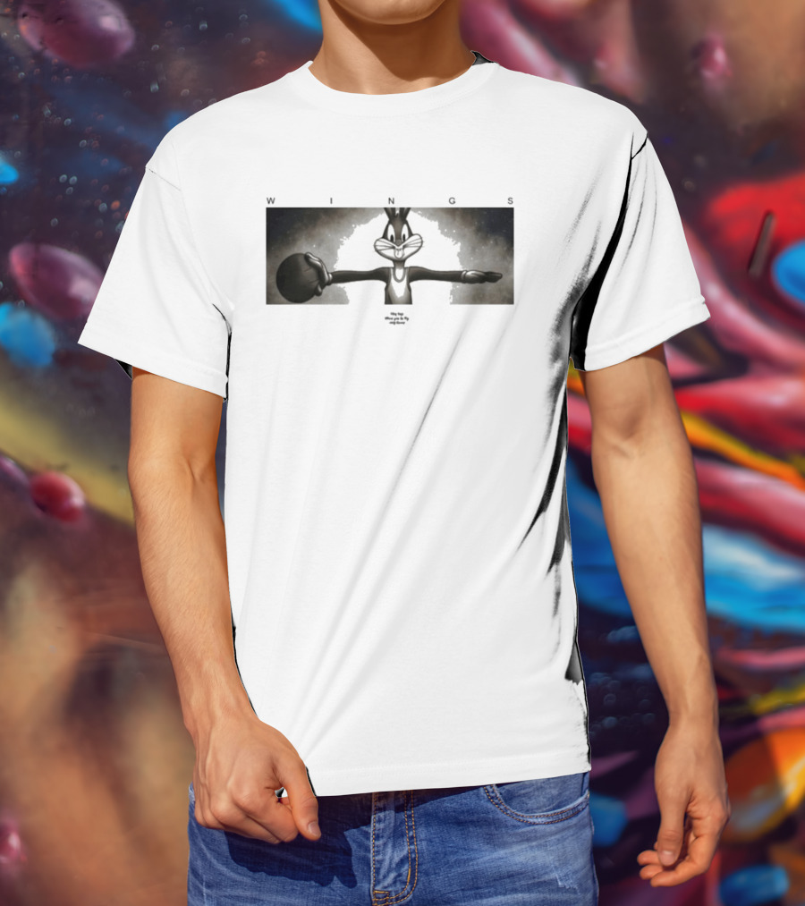 Wings Bugs Bunny Basketball Russell Westbrook Jordan Collaboration T-Shirt