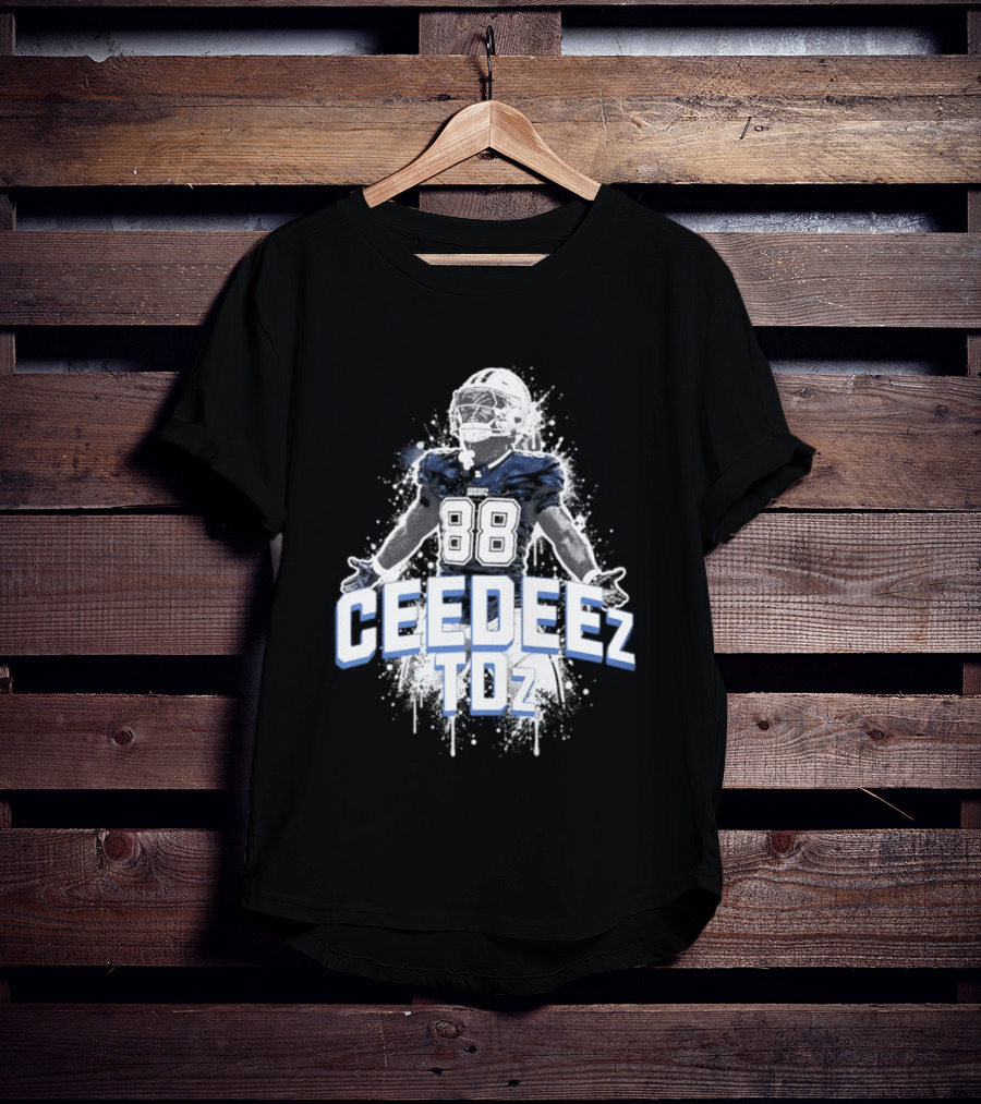 CeeDee Lamb CEEDEEZ TDz Dallas Cowboys Football Player T-Shirt