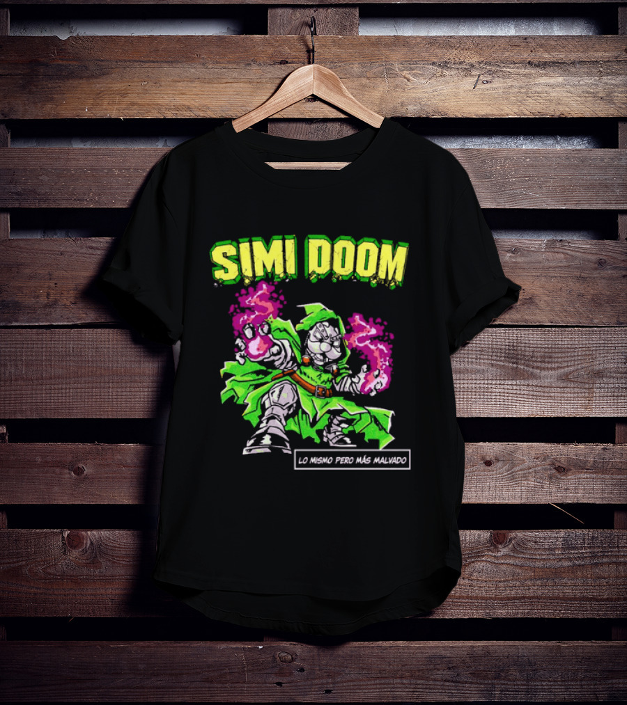 Simi Doom Lo Mismo Pero Más Malvado Doctor Doom Comic T-Shirt
