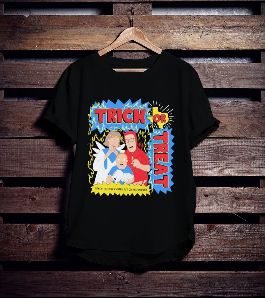 Trick Or Treat Hank Hill Halloween 2026 T-Shirt