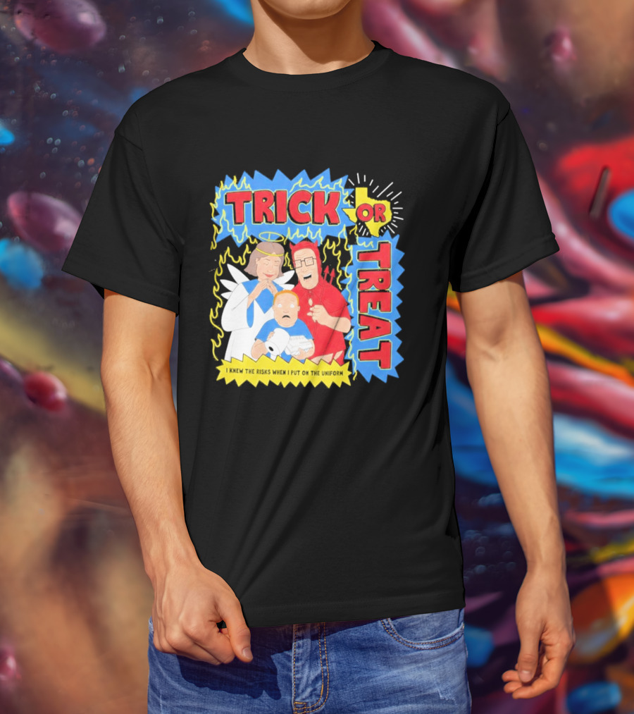 Trick Or Treat Hank Hill Halloween 2026 T-Shirt