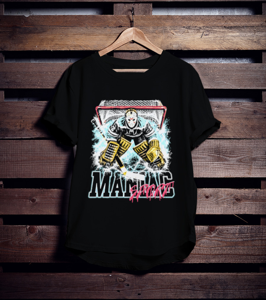 Jason Voorhees Maniac Sport 2026 Hockey Halloween T-Shirt