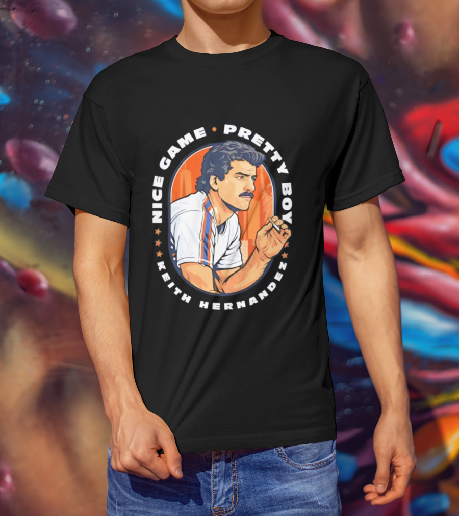 Keith Hernandez New York Mets Nice Game Pretty Boy T-Shirt
