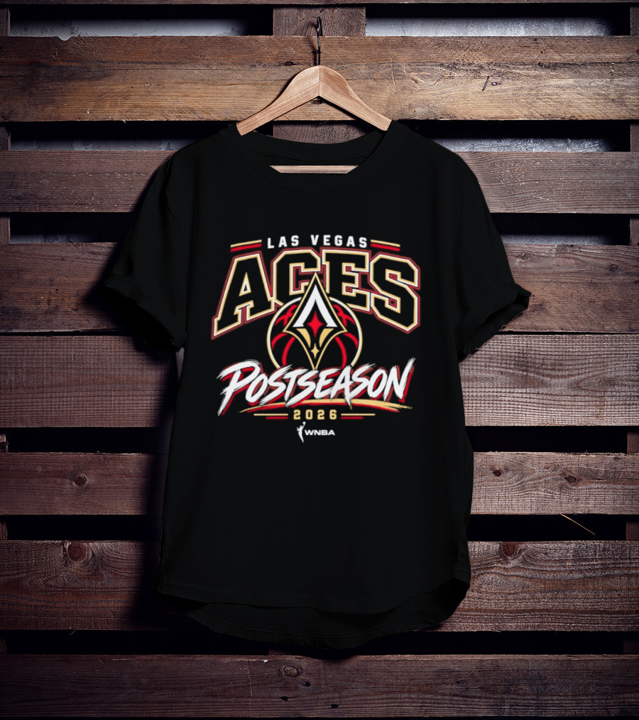 WNBA Las Vegas Aces Postseason 2026 T-Shirt