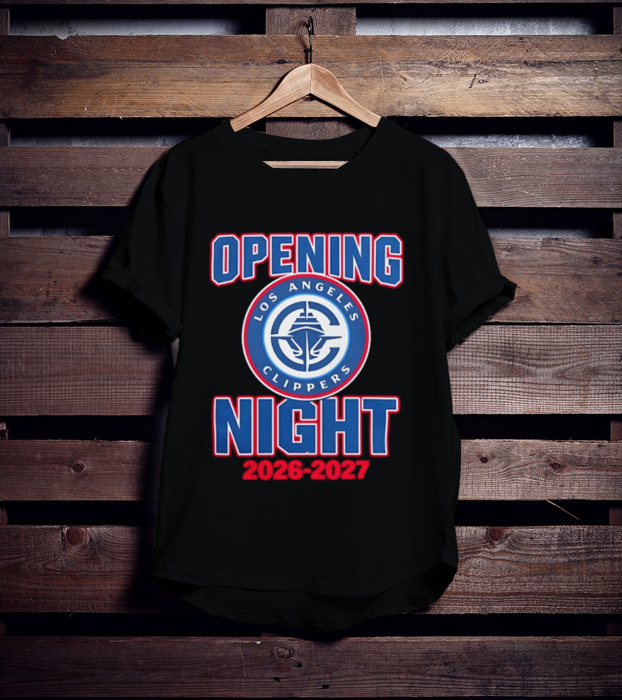 Los Angeles Clippers Opening Night 2026 2027 T-Shirt
