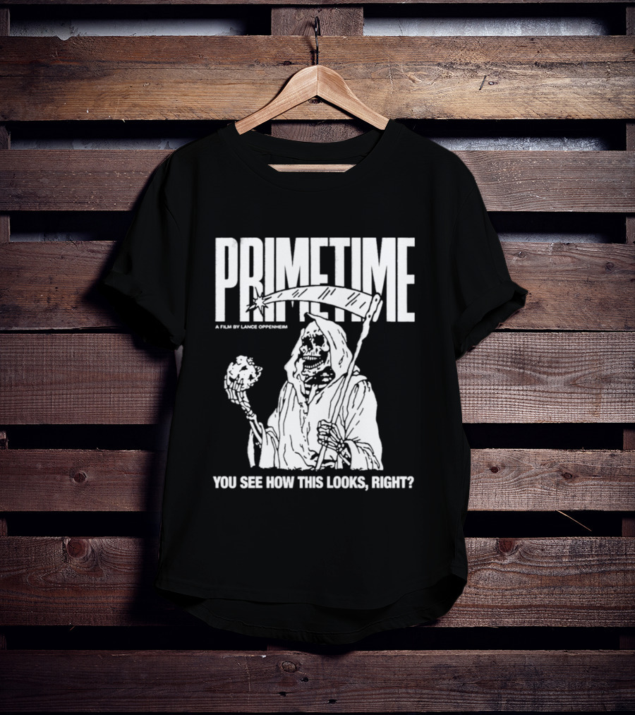 Robert Pattinson Primetime You See How This Looks Right A Film By Louis Oppenheim T-Shirt