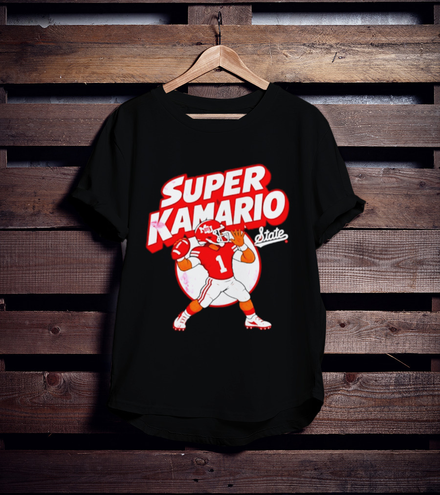 Super Kamario Mississippi State Bulldogs Football Player T-Shirt