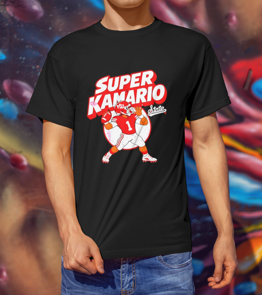 Super Kamario Mississippi State Bulldogs Football Player T-Shirt