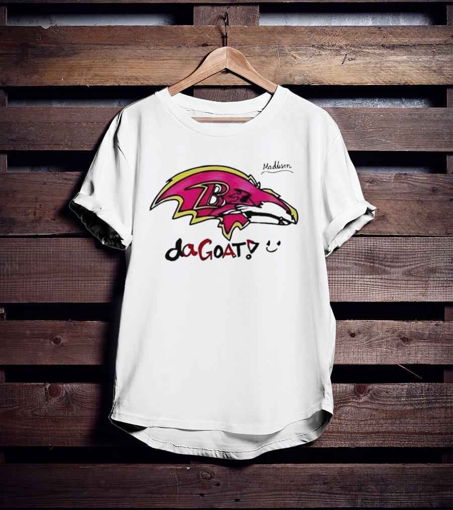 Baltimore Ravens Crucial Catch 2026 Young Heroes Fighting Cancer DaGOAT T-Shirt