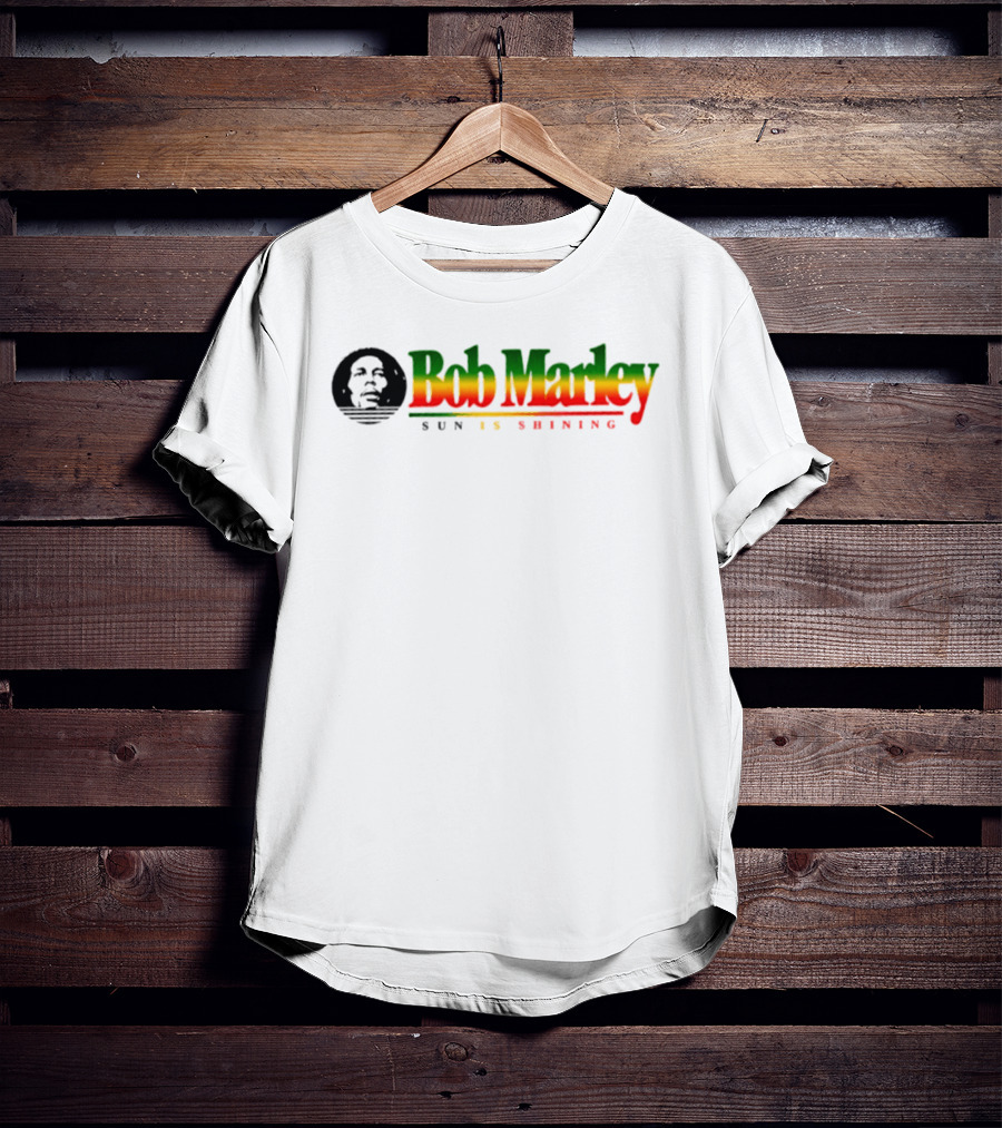 Bob Marley Sun Is Shining Reggae Rasta T-Shirt