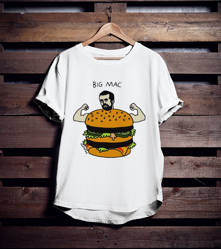 Big Mac Muscle Burger Mac DeMarco Meme T-Shirt