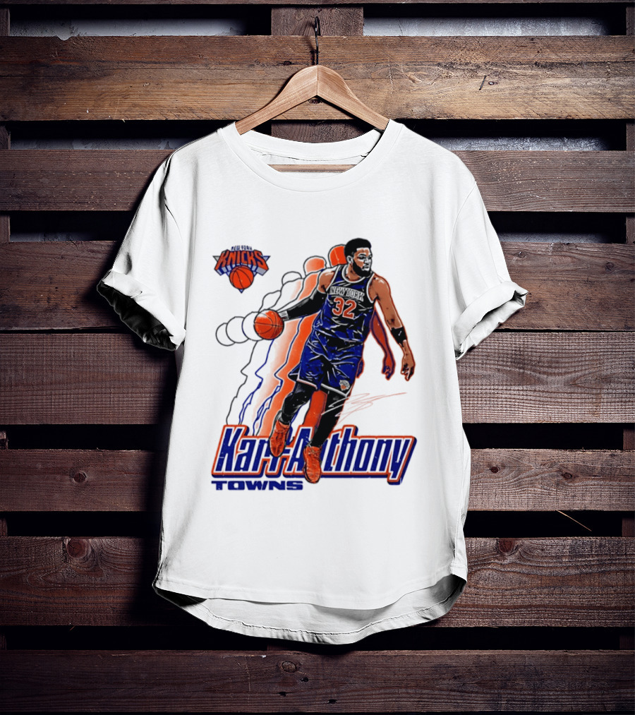 Karl Anthony Towns New York Knicks Basketball 32 T-Shirt