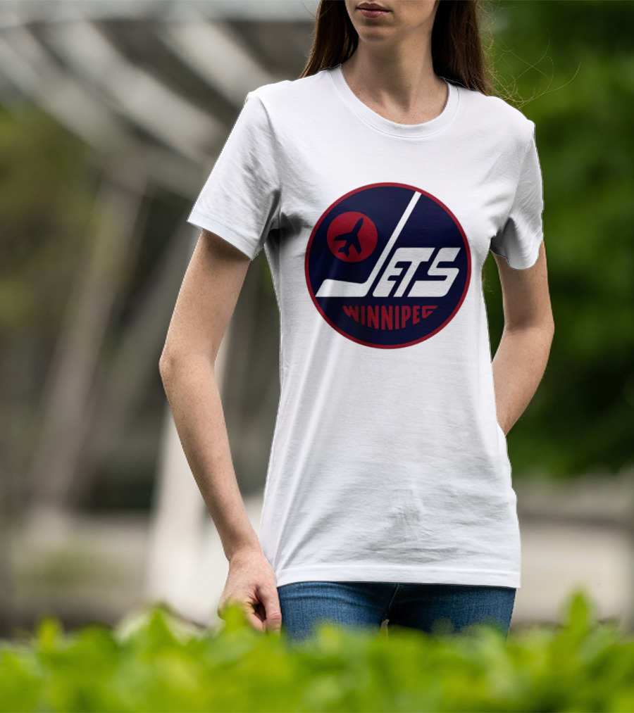 Winnipeg Jets 2026 NHL Heritage Classic Retro Circle T-Shirt