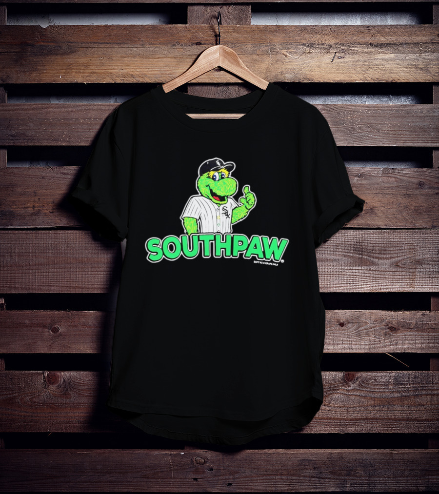 Chicago White Sox Southpaw Mascot Promo MLB Official Merchandise T-Shirt