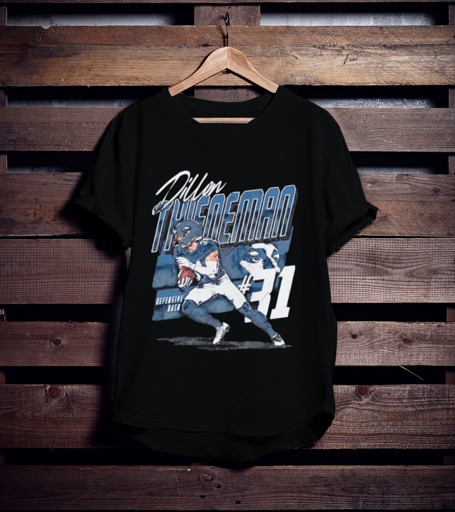 Dillon Thieneman Offensive Back #31 Chicago Bears Player Name And Number T-Shirt