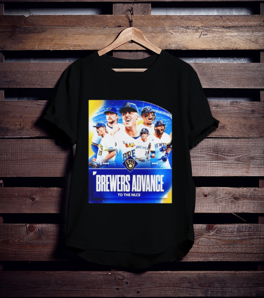 Milwaukee Brewers Advance To The NLCS 2026 Victory Celebration T-Shirt