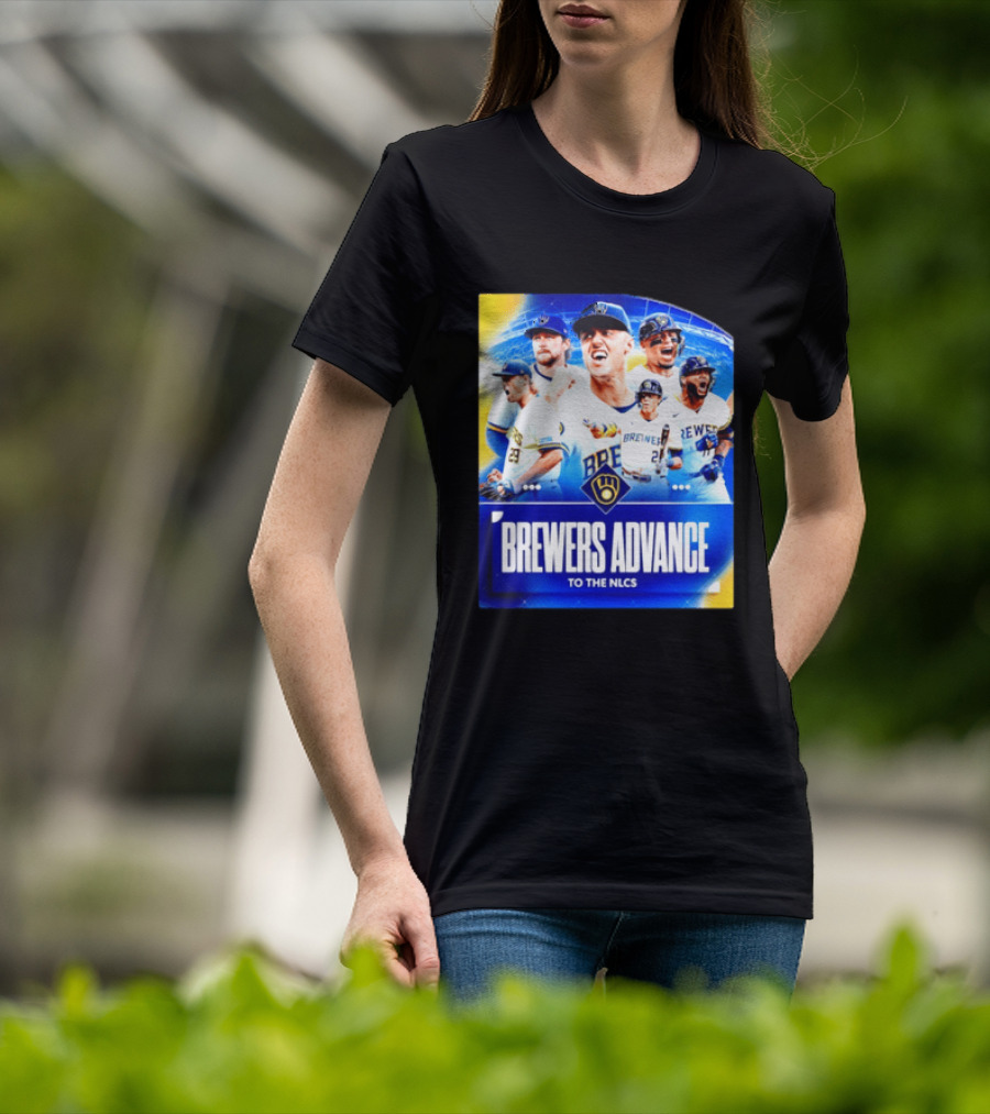 Milwaukee Brewers Advance To The NLCS 2026 Victory Celebration T-Shirt