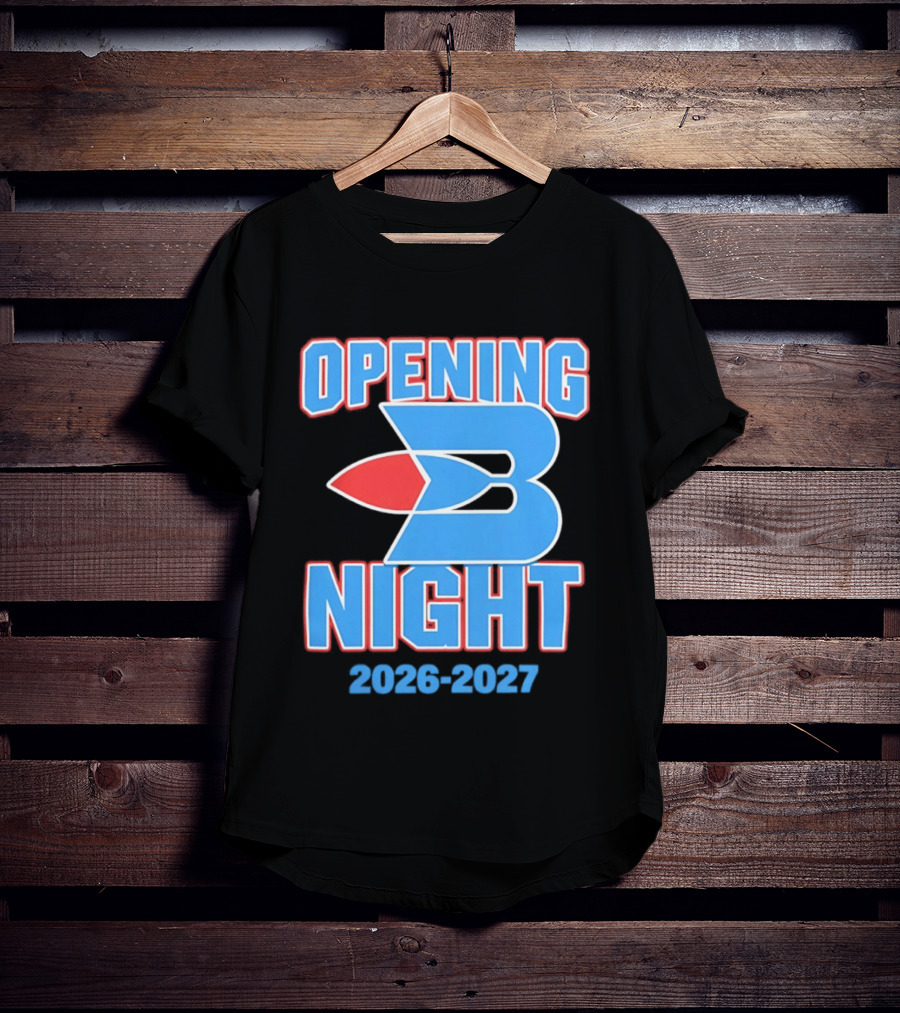 Opening Night 2026 2027 Buffalo Braves T-Shirt