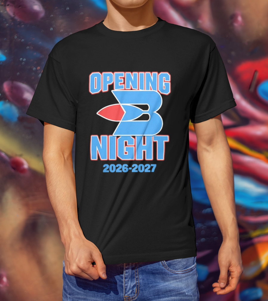 Opening Night 2026 2027 Buffalo Braves T-Shirt