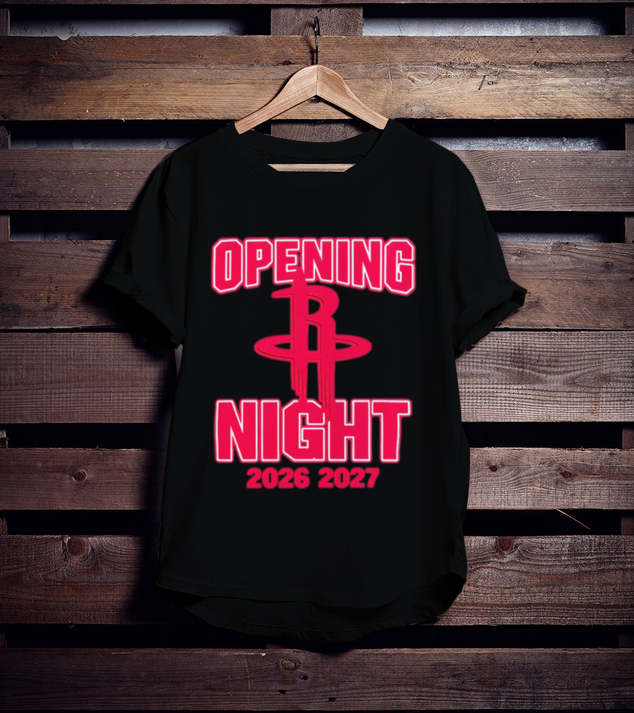 Houston Rockets NBA Opening Night 2026 2027 T-Shirt