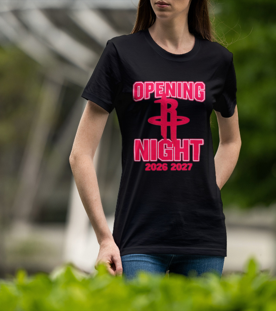 Houston Rockets NBA Opening Night 2026 2027 T-Shirt