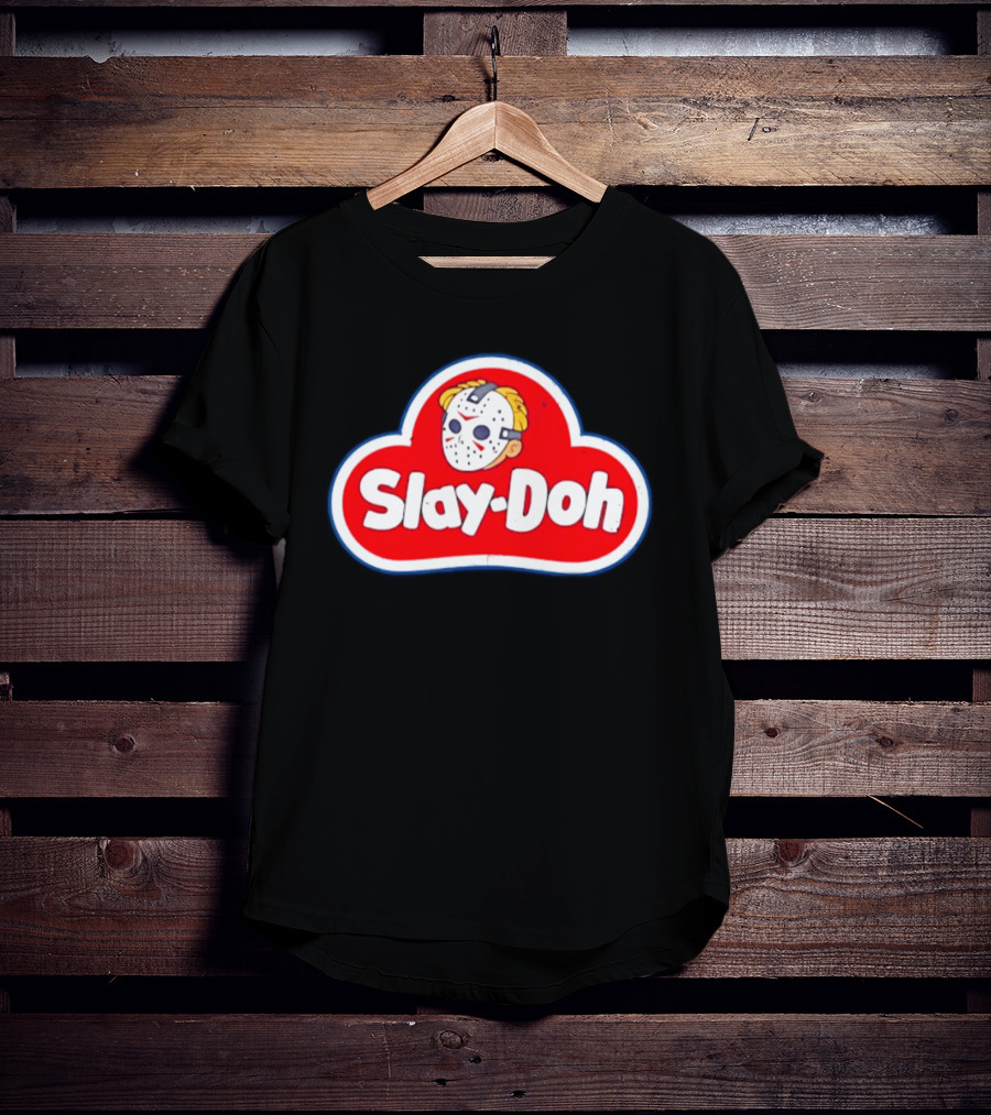 Slay Doh Jason Voorhees Mashup Friday The 13th T-Shirt