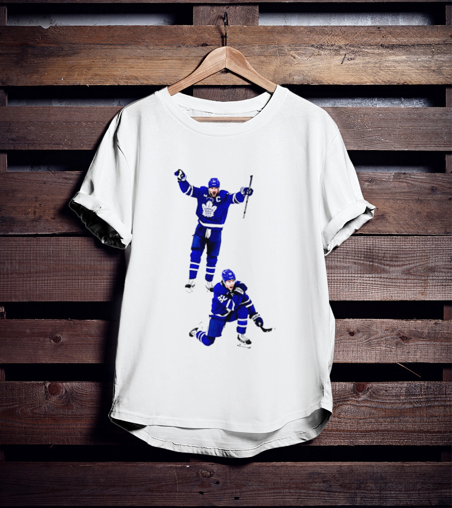 Auston Matthews Gavin McKenna Toronto Maple Leafs Firts One Hockey Players T-Shirt