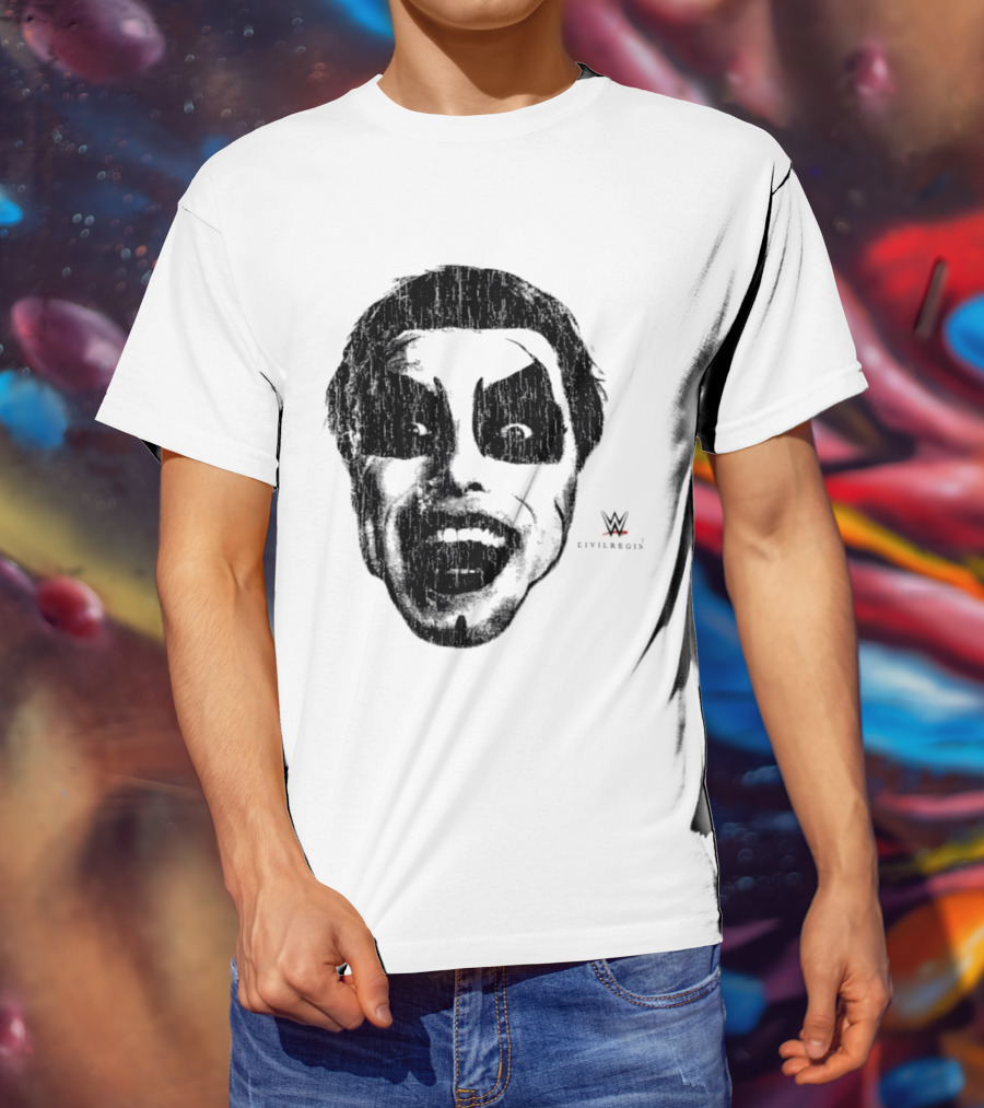 Civil Regime WWE Danhausen You Are Cursed American WWE Collaboration T-Shirt