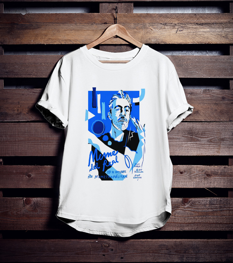 Meme Del Real 09 De Octubre 2026 Metropolitán MX Concert T-Shirt