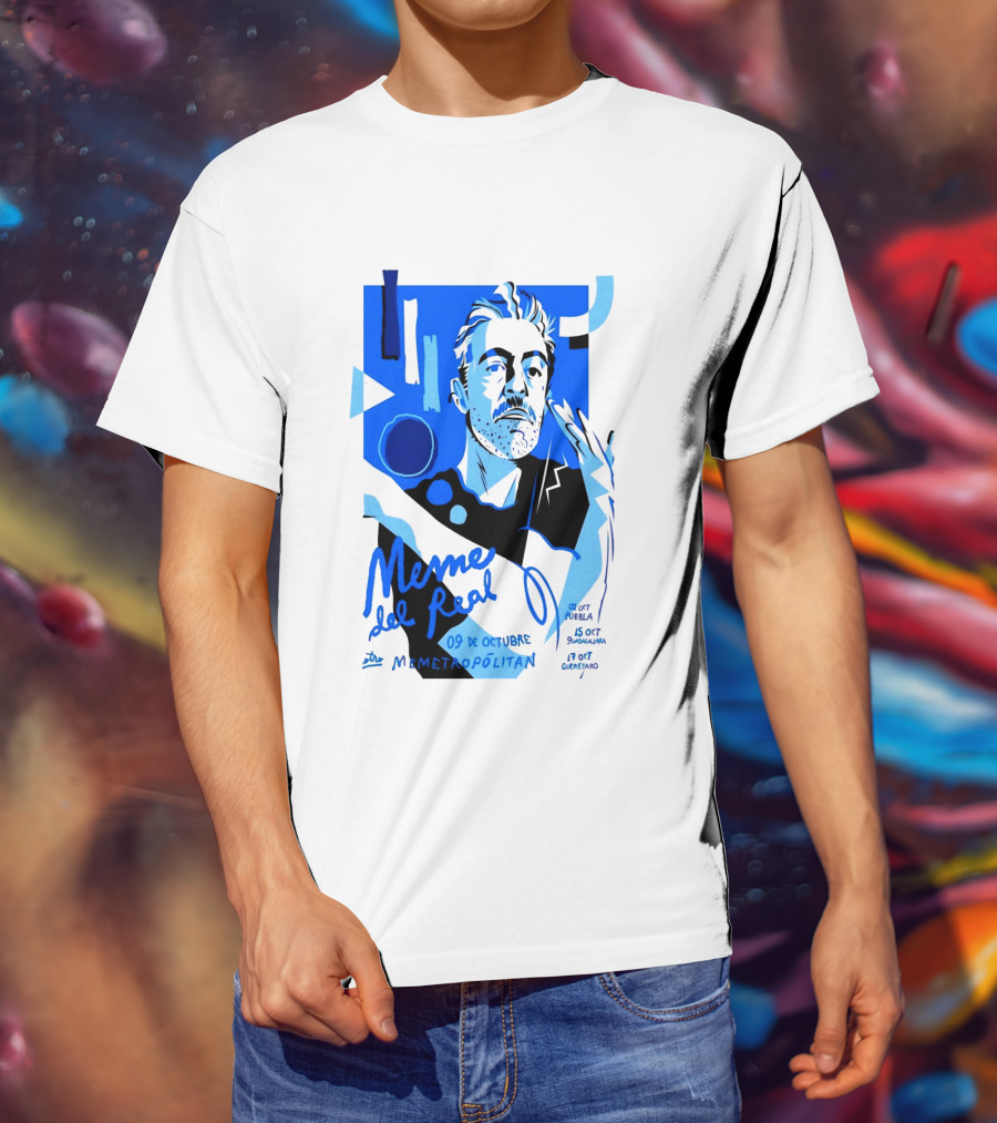 Meme Del Real 09 De Octubre 2026 Metropolitán MX Concert T-Shirt