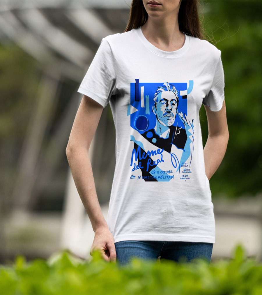 Meme Del Real 09 De Octubre 2026 Metropolitán MX Concert T-Shirt