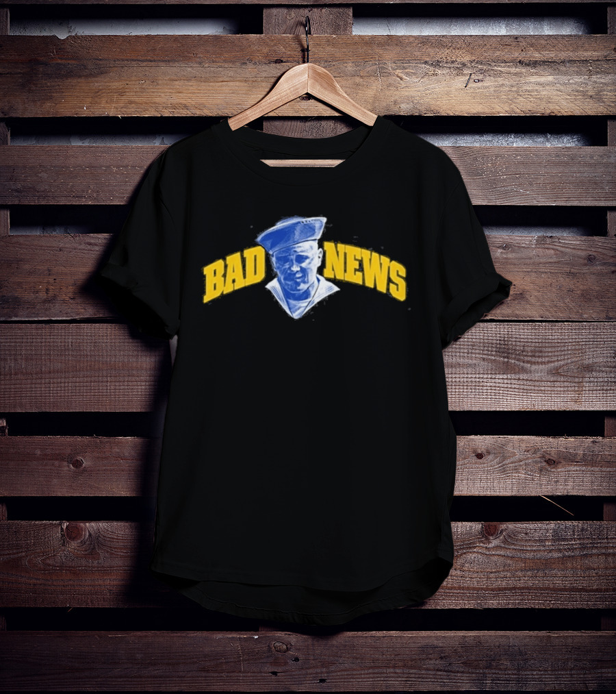 Zach Bryan Bad News Sailor Image T-Shirt