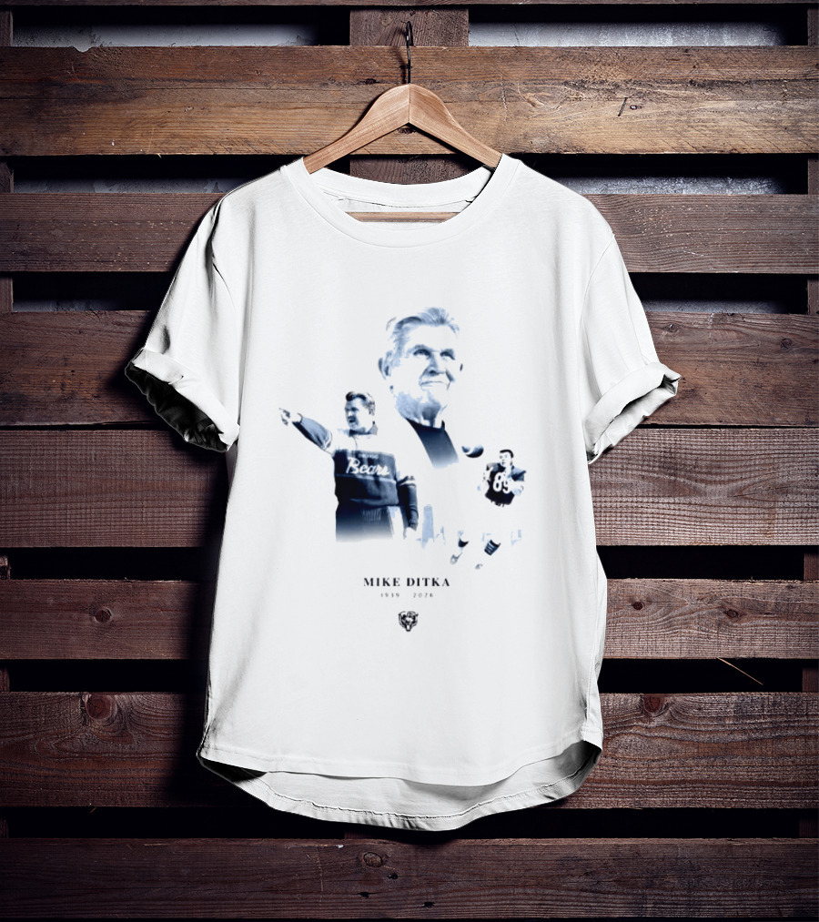MIKE DITKA 1939 2026 Thank You Bears Legacy T-Shirt