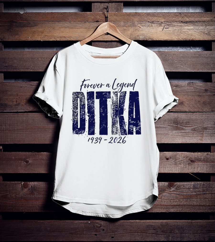 Mike Ditka Chicago Bears Forever A Legend 1939 2026 T-Shirt