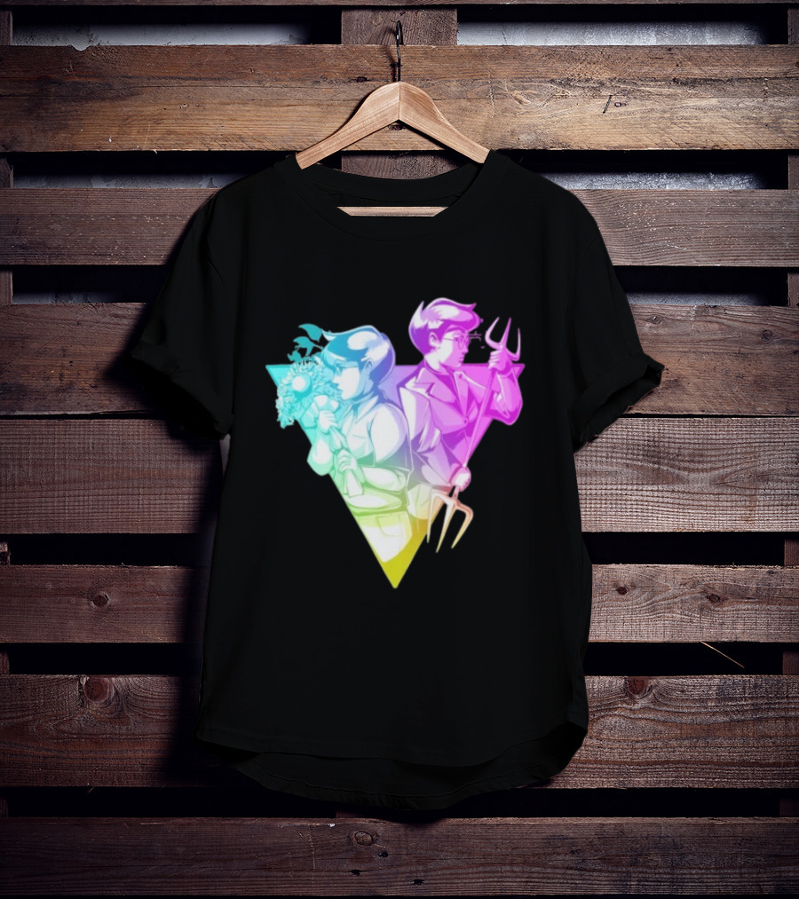 BDTH Division Character Illustration Gradient Style T-Shirt