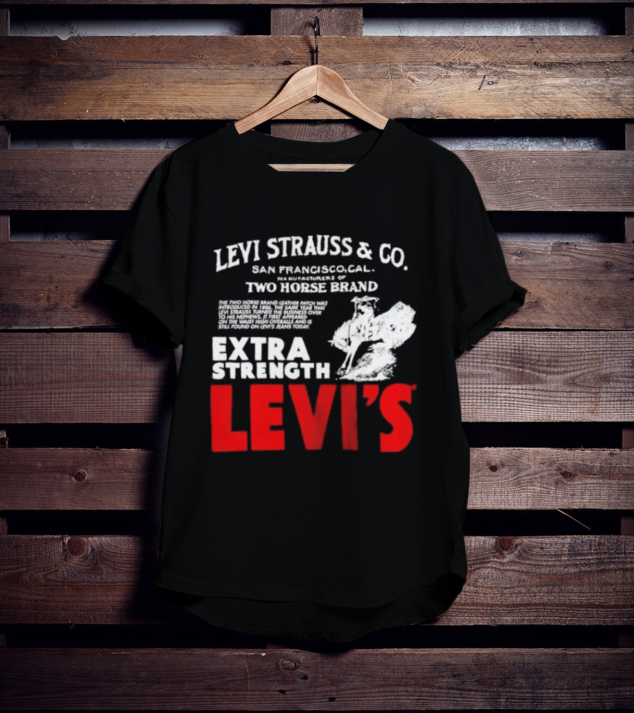 Levi Strauss & Co. San Francisco Two Horse Brand Extra Strength Levi's T-Shirt